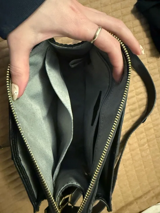 Fossil Ryder Mini Satchel with Spotted Cow Hide - Picture 2 of 3